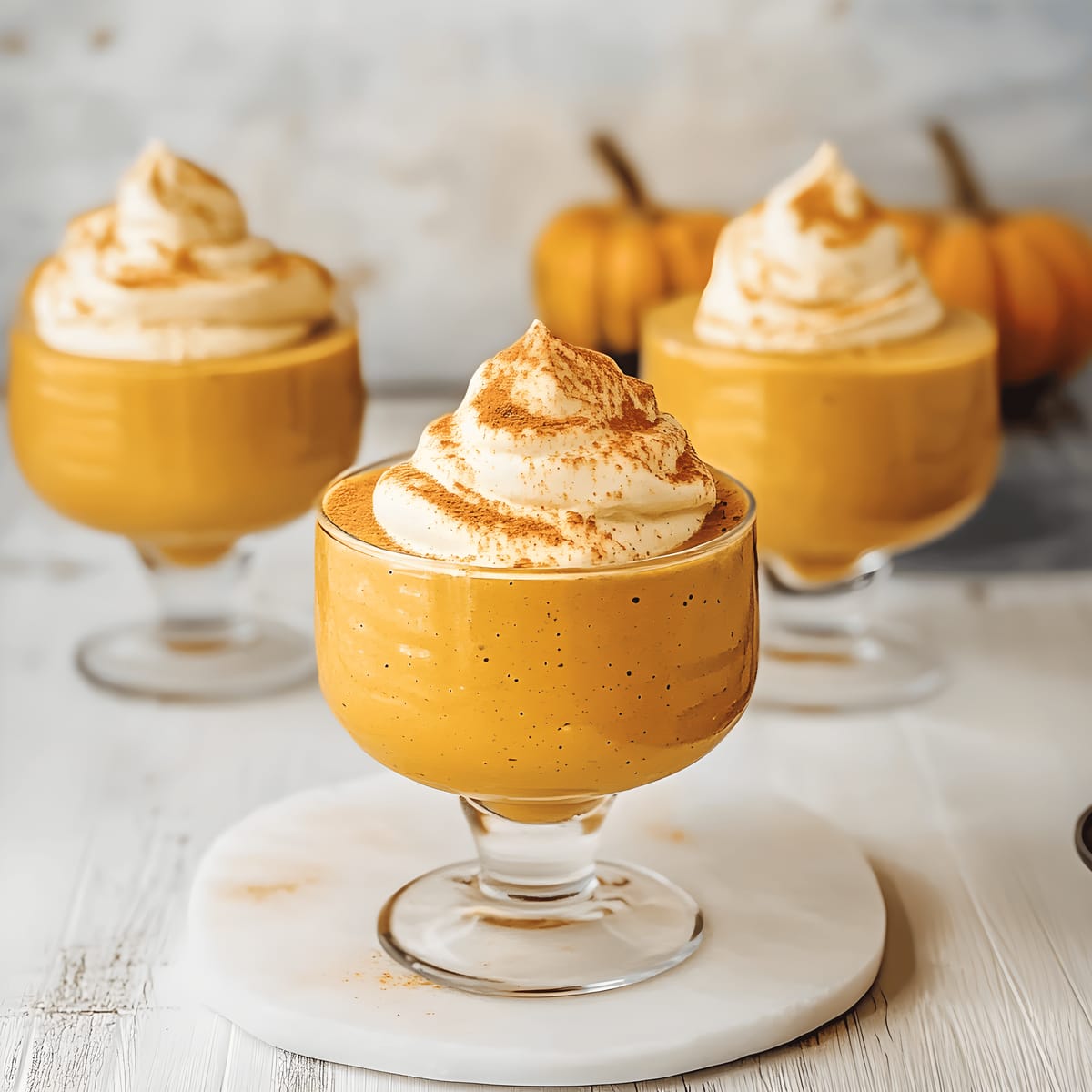 PUMPKIN MOUSSE 下敷き Easy Pumpkin Mousse Recipe